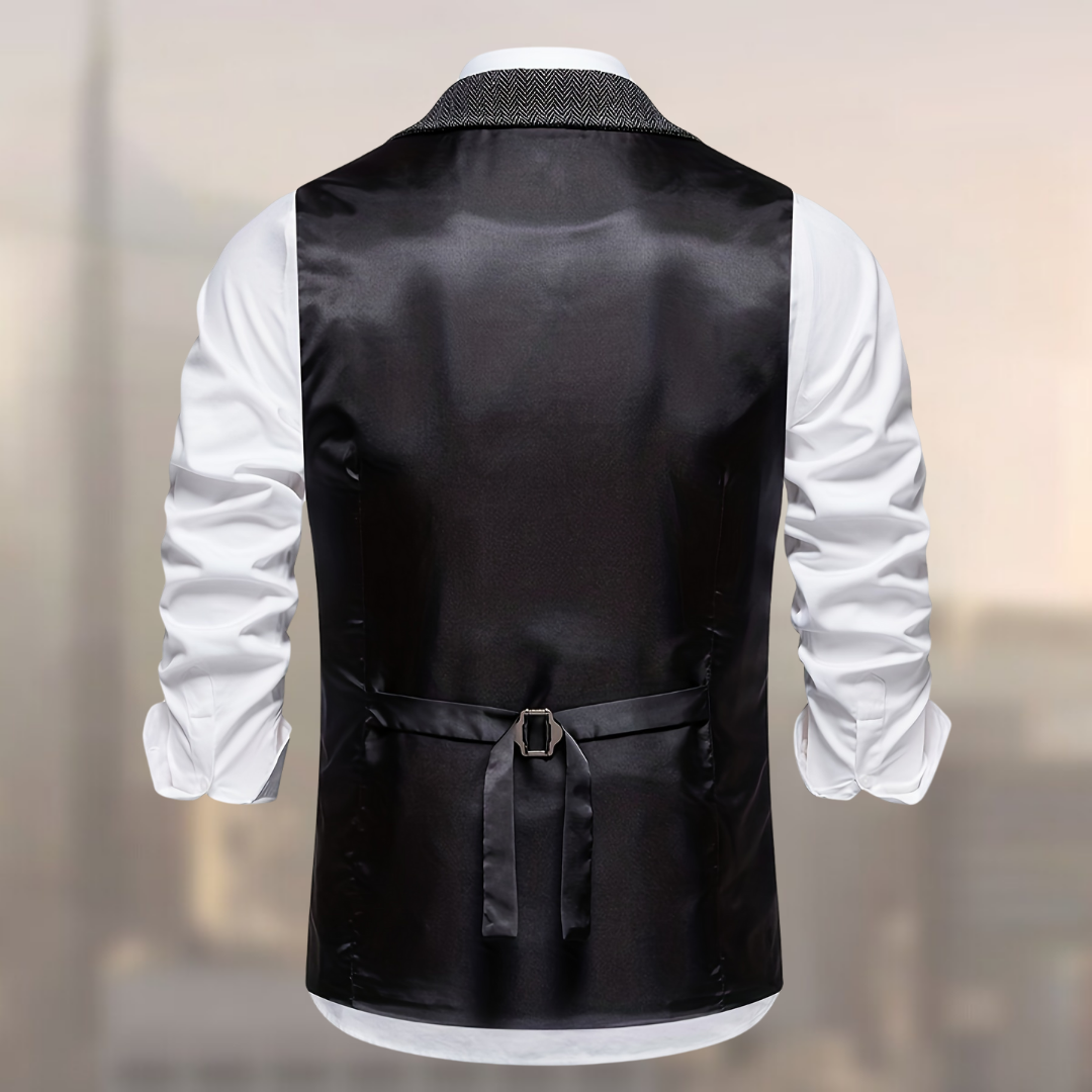 Lincoln™ - Retro sildebensvest til mænd