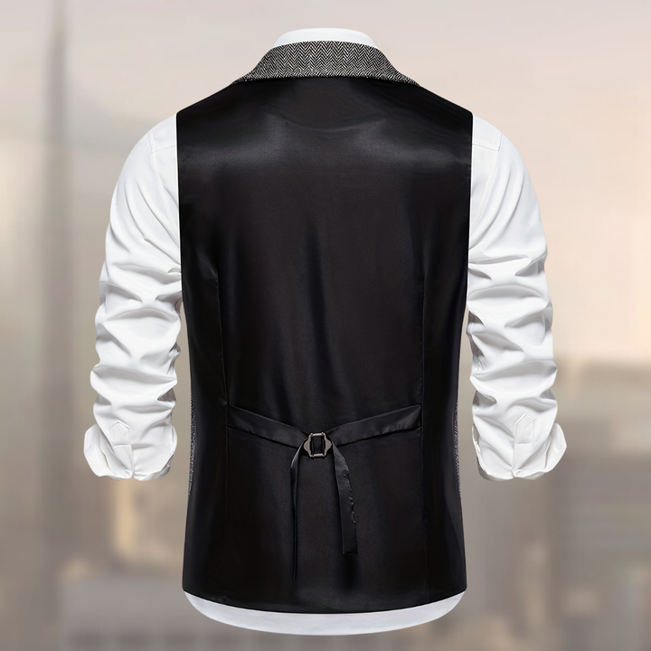 Lincoln™ - Retro sildebensvest til mænd