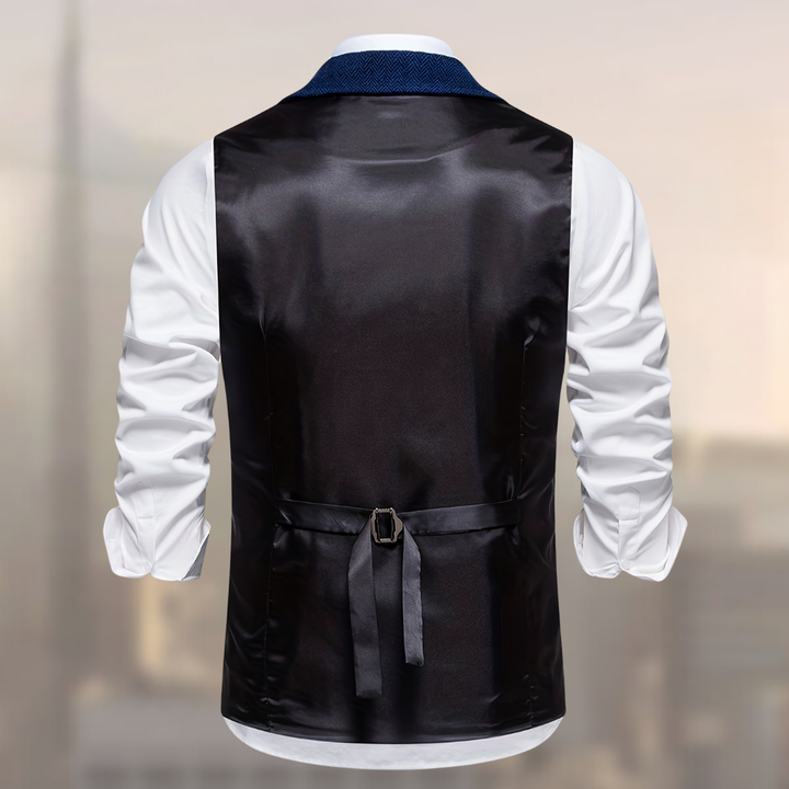 Lincoln™ - Retro sildebensvest til mænd