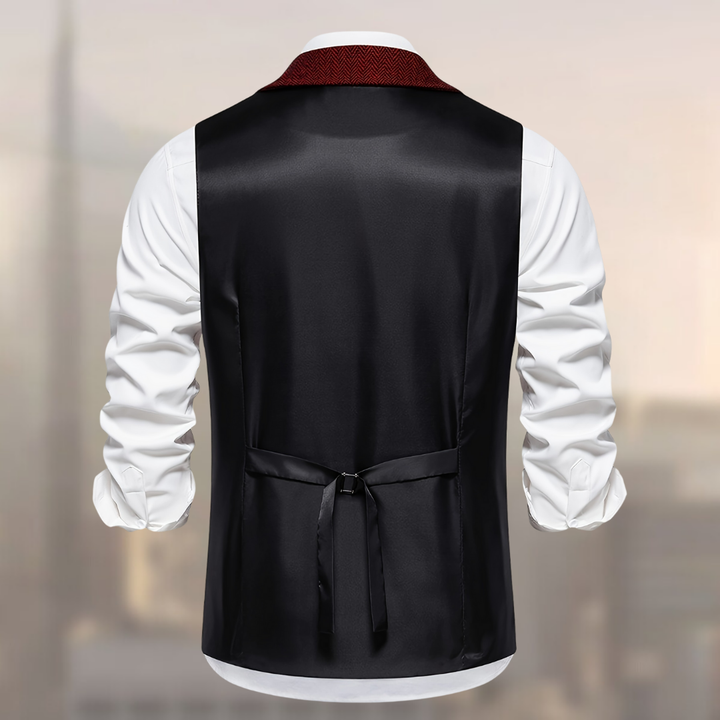Lincoln™ - Retro sildebensvest til mænd
