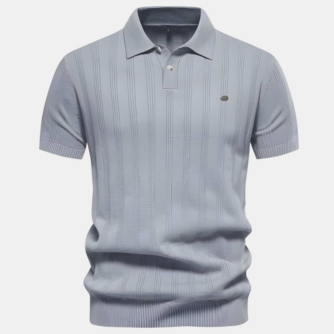 Luuk - Smart-Casual Polo Shirt til mænd 1+1 Gratis