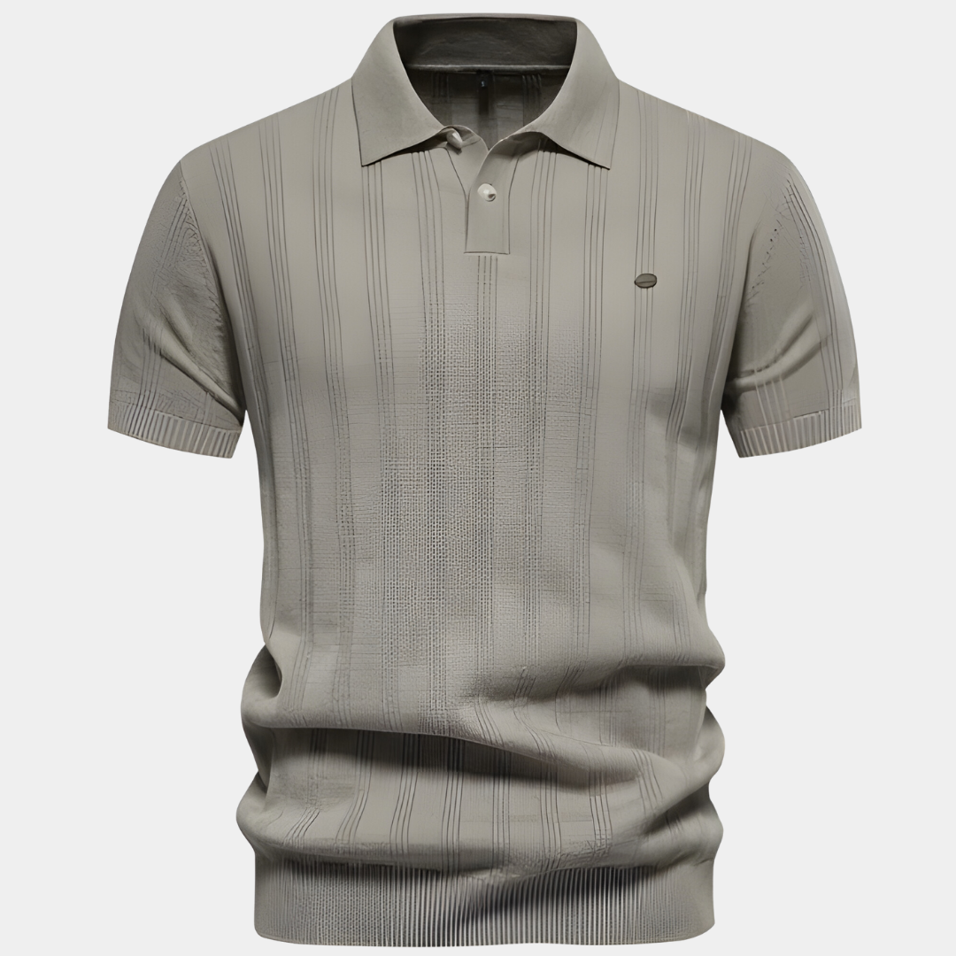 Luuk - Smart-Casual Polo Shirt til mænd 1+1 Gratis