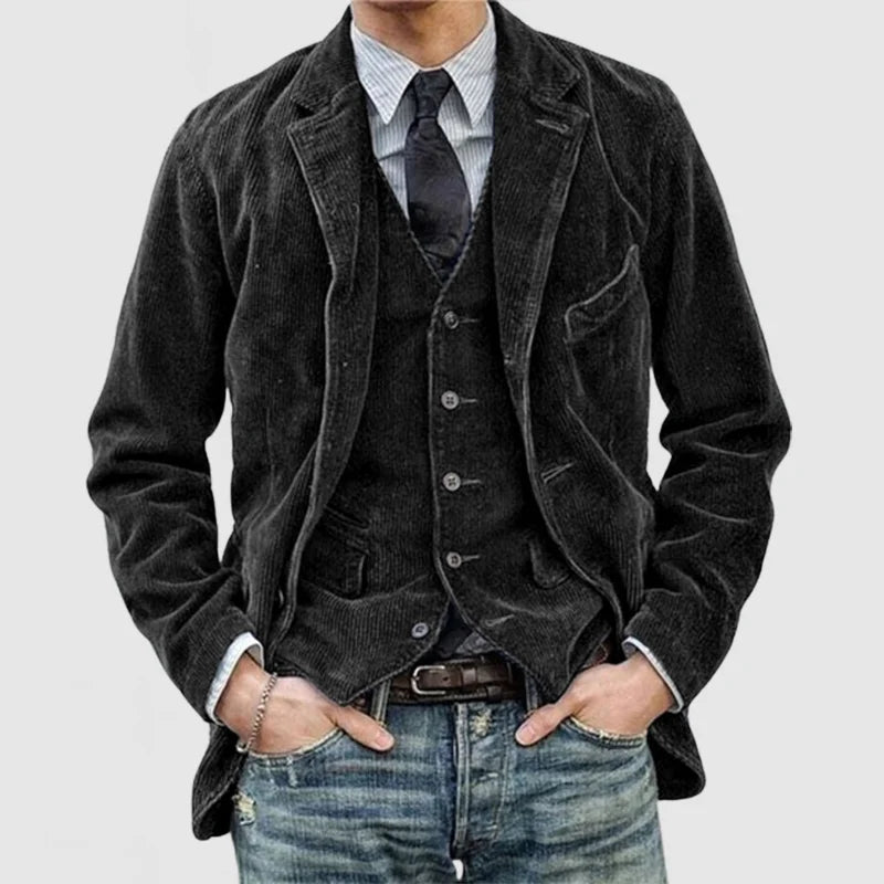 Thomas™ - Vintage fløjlsjakke