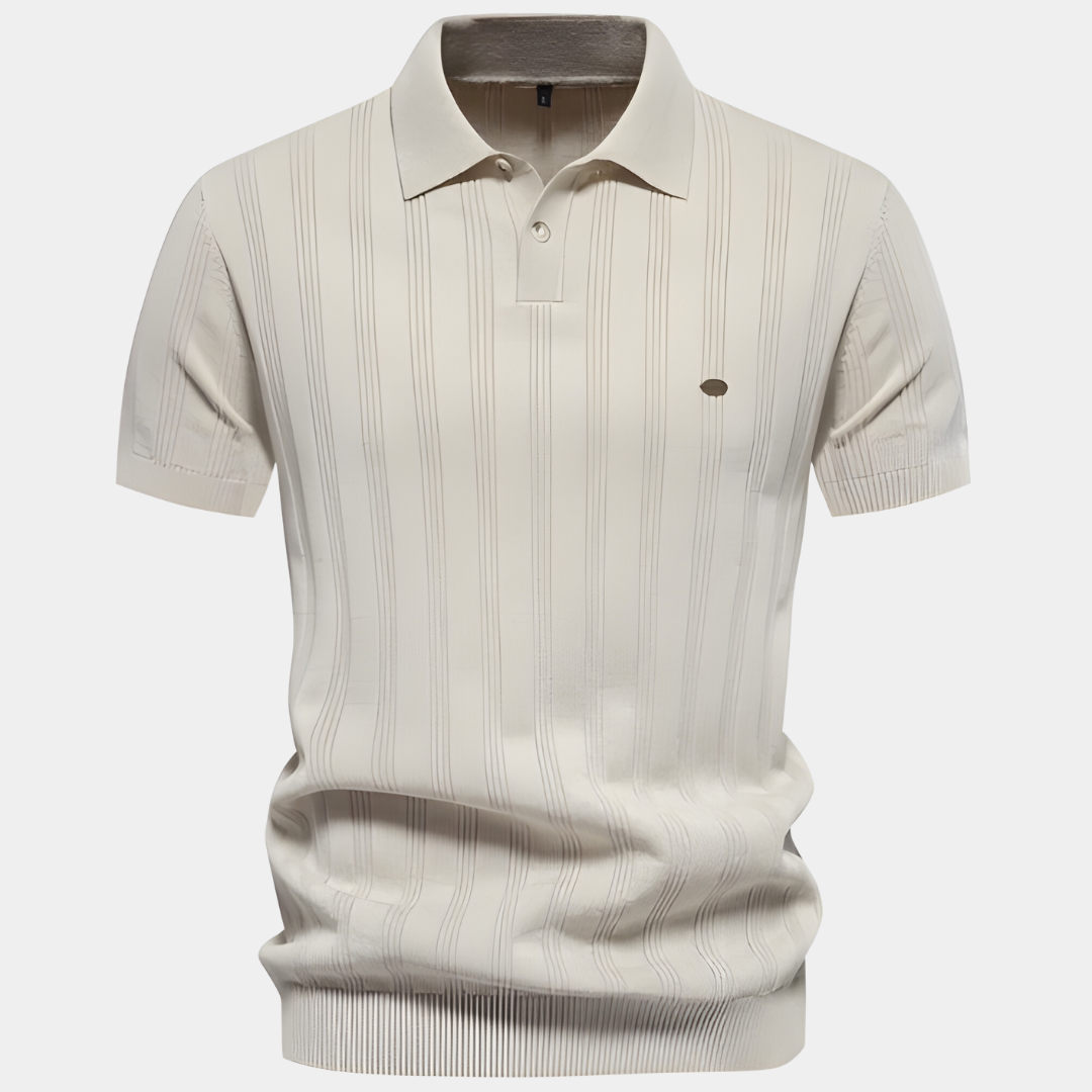 Luuk - Smart-Casual Polo Shirt til mænd 1+1 Gratis