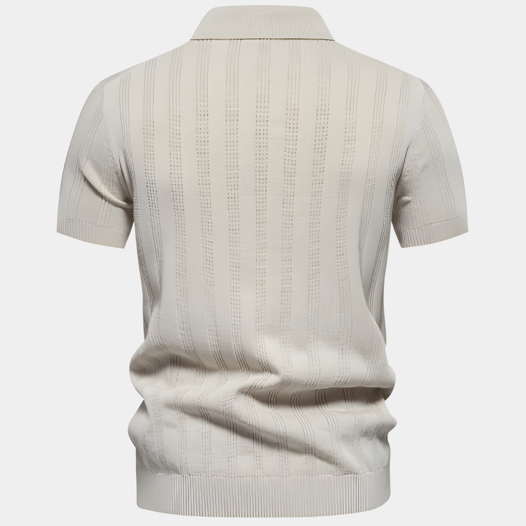 Luuk - Smart-Casual Polo Shirt til mænd 1+1 Gratis