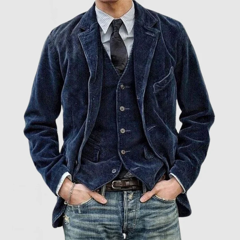 Thomas™ - Vintage fløjlsjakke
