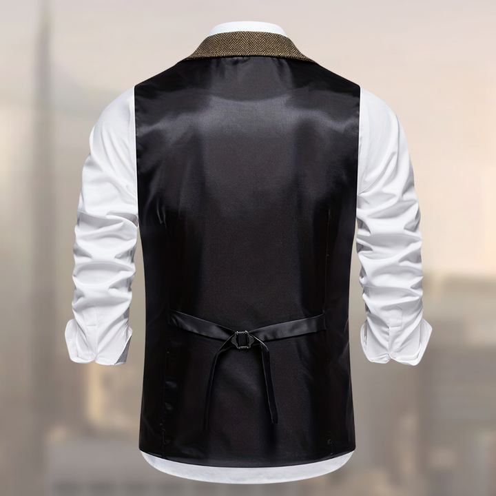 Lincoln™ - Retro sildebensvest til mænd