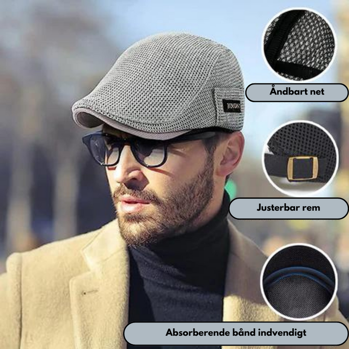 Barly™ - Åndbar vintage kasket