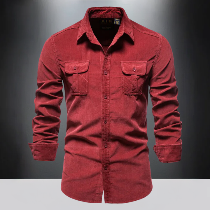 Bowie™ - Striking Corduroy Shirt with Bold Elegance