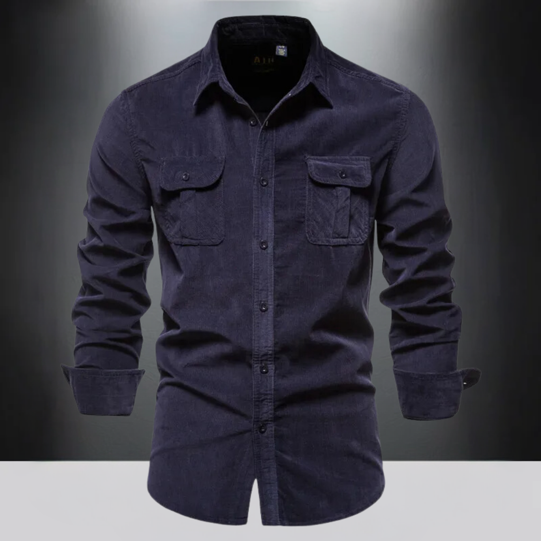 Bowie™ - Striking Corduroy Shirt with Bold Elegance