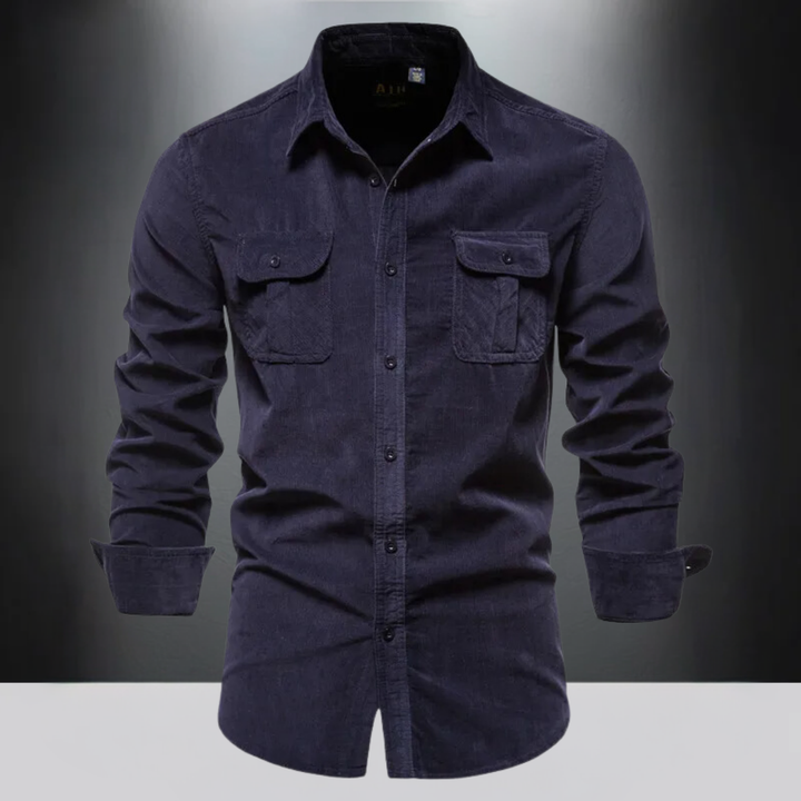 Bowie™ - Striking Corduroy Shirt with Bold Elegance
