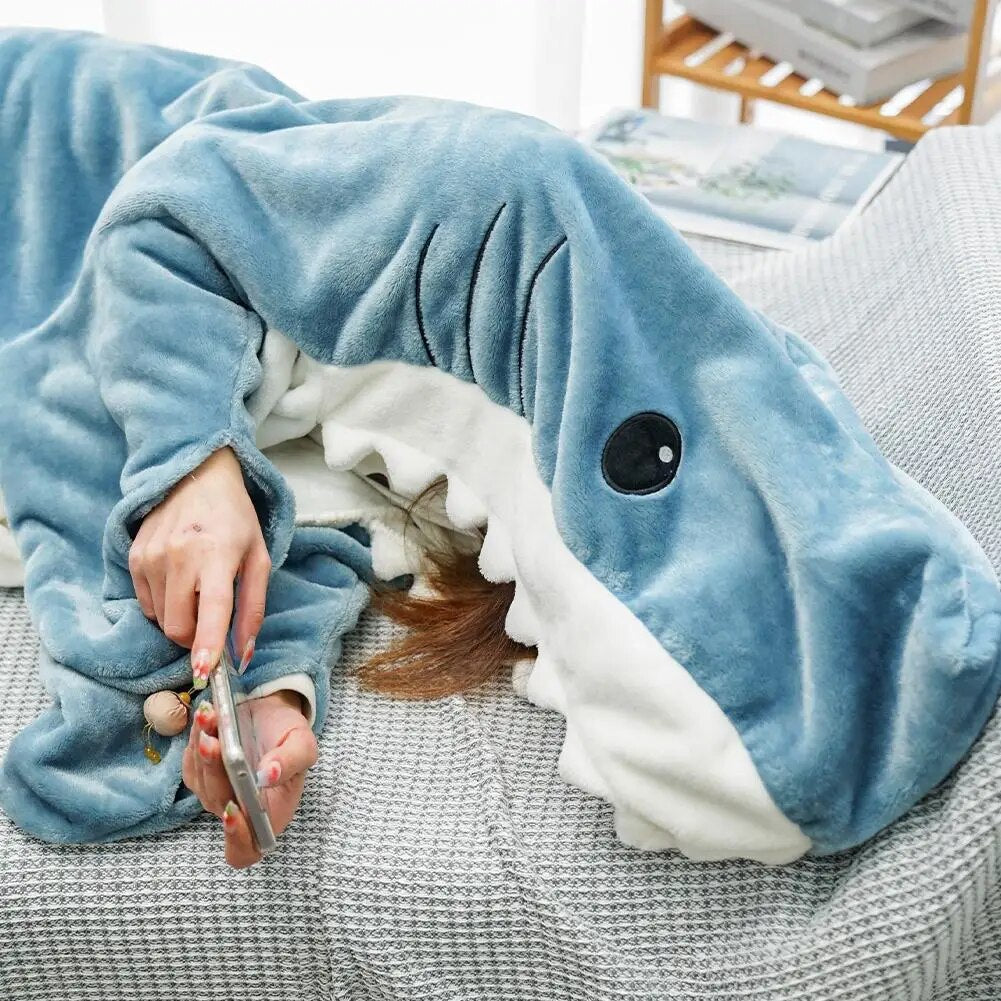 FinTastic™ - Onesie i haj design