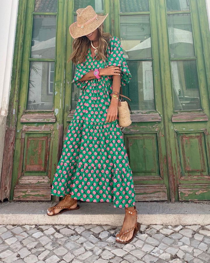 Bellona™ - Bohemian Maxi Dress: Enestående komfort, smuk stil