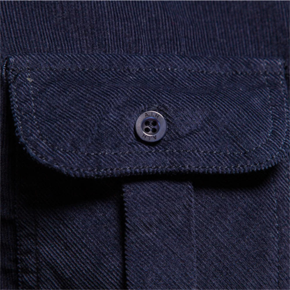 Bowie™ - Striking Corduroy Shirt with Bold Elegance