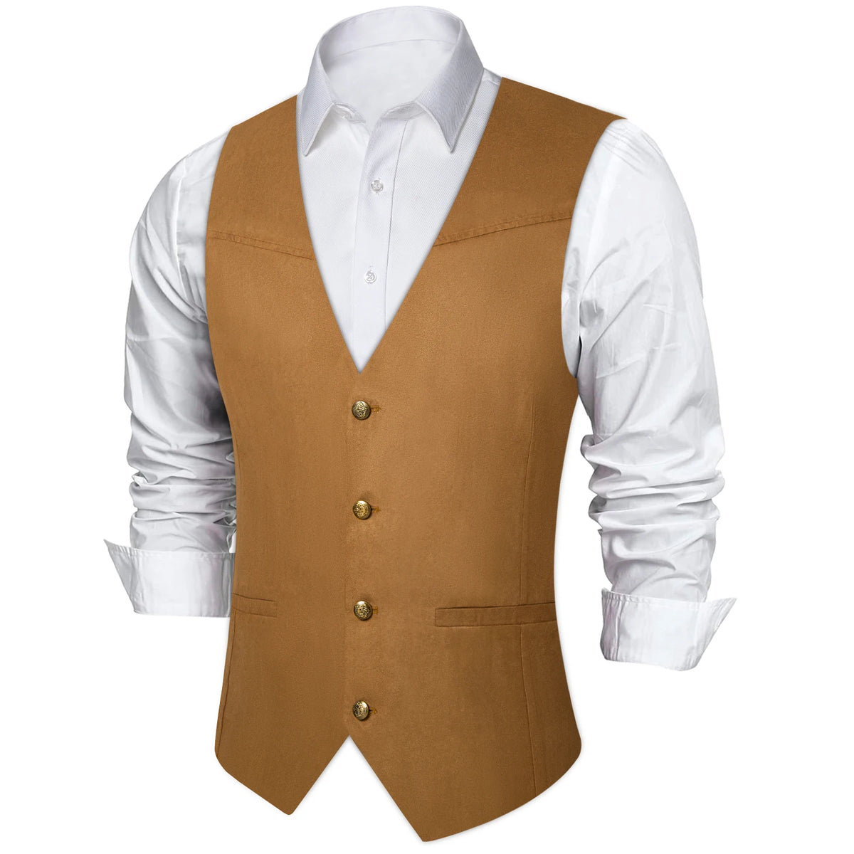 Benjamin™ - Suede Leather Cowboy Vest