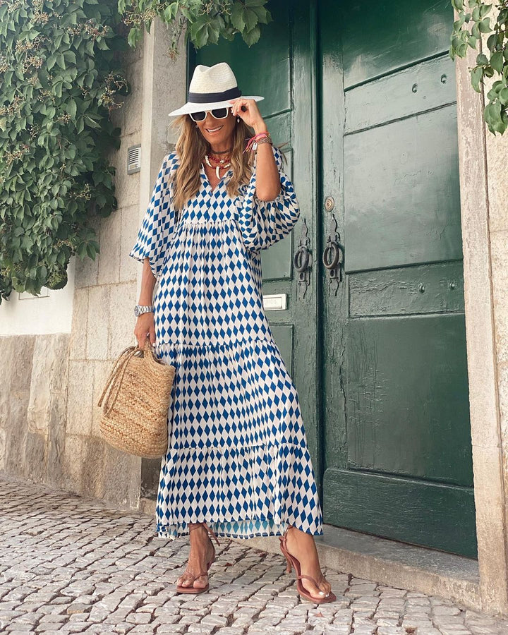 Bellona™ - Bohemian Maxi Dress: Enestående komfort, smuk stil