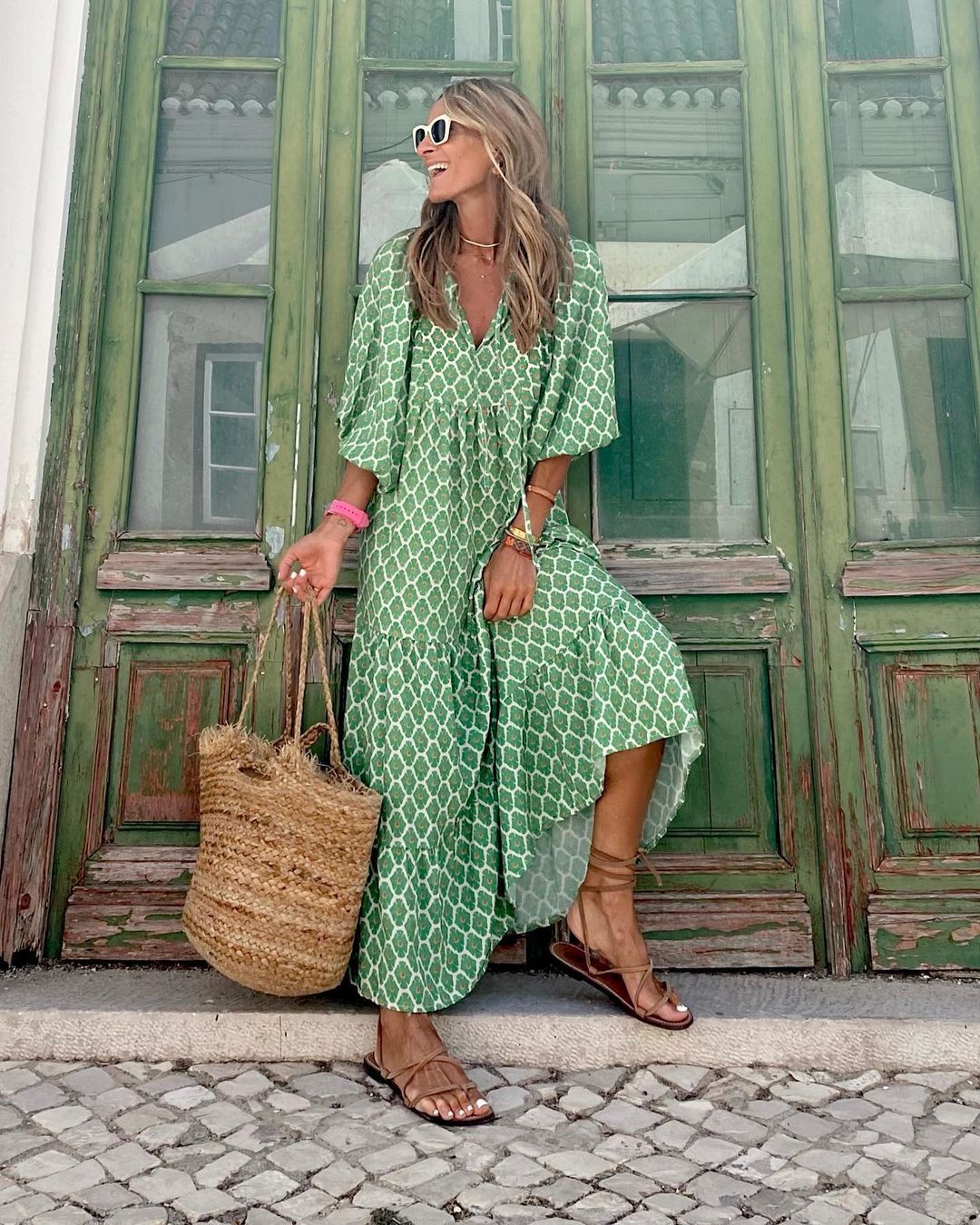 Bellona™ - Bohemian Maxi Dress: Enestående komfort, smuk stil