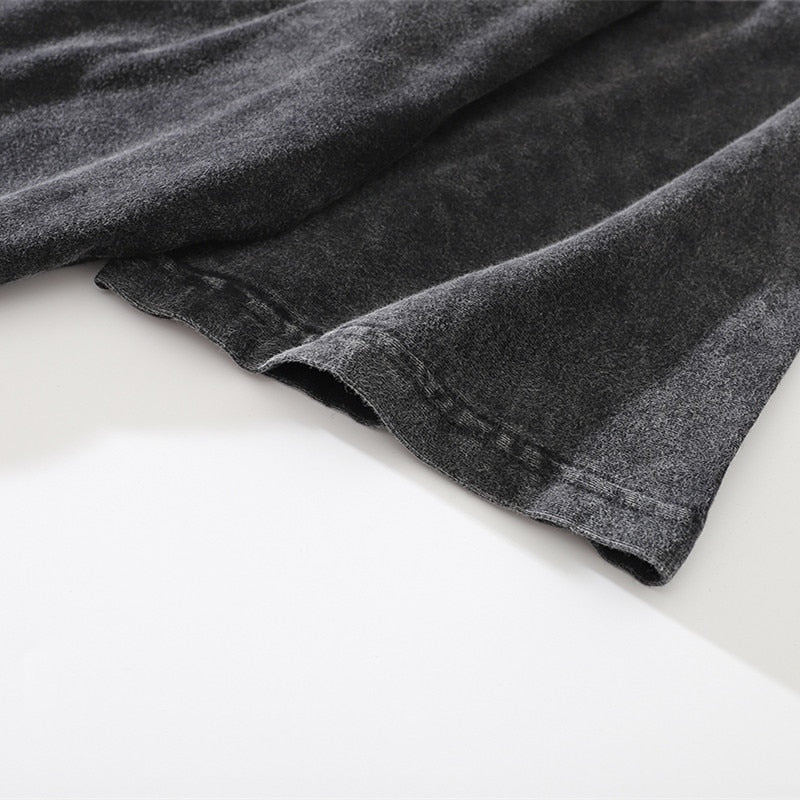 Dobermann™ - Vasket T-Shirt I Overstørrelse