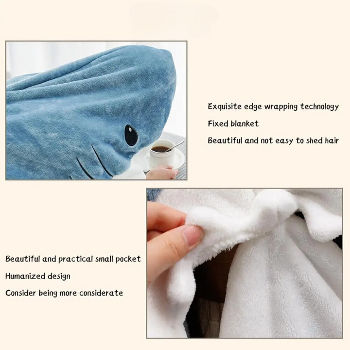 FinTastic™ - Onesie i haj design