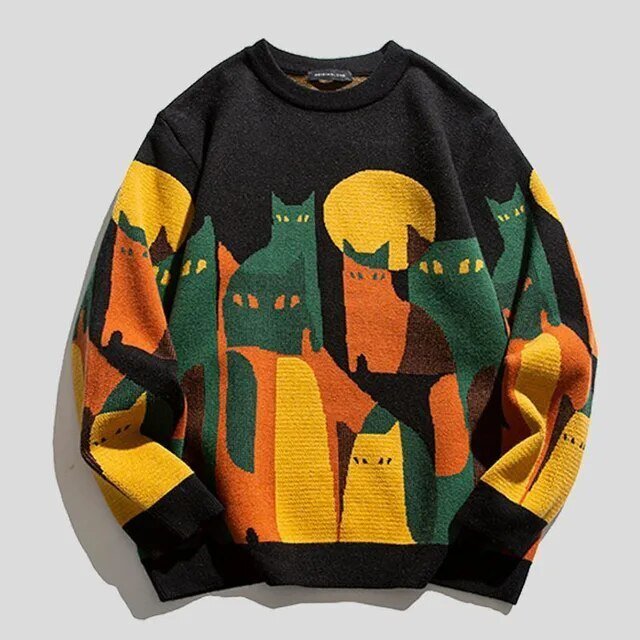 Solene™ - Unisex-trøje med kat