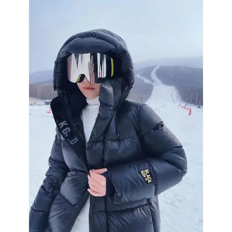 PolarPlume™ - Lang parka med dunfyld
