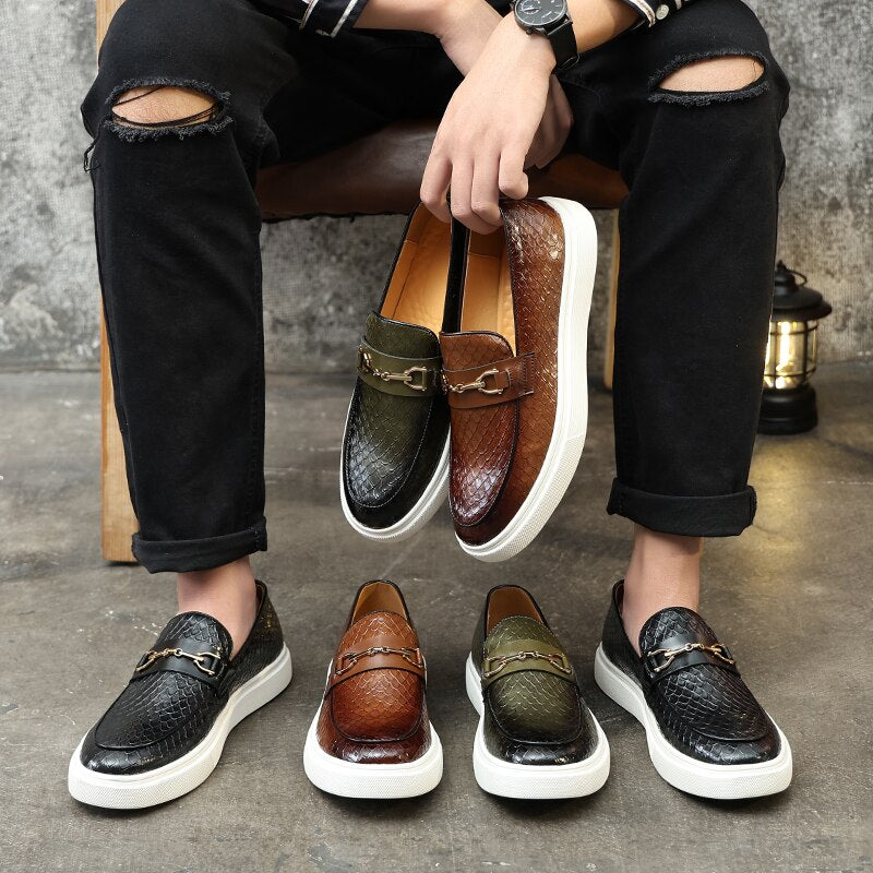 GIOVANNI™ - Orthopediske NoirVerde Couture Loafer
