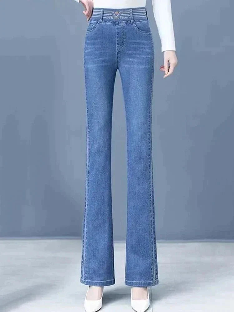 Vintage Flare™ - Komfortable Stretchjeans Med Høj Talje 1+1 Gratis
